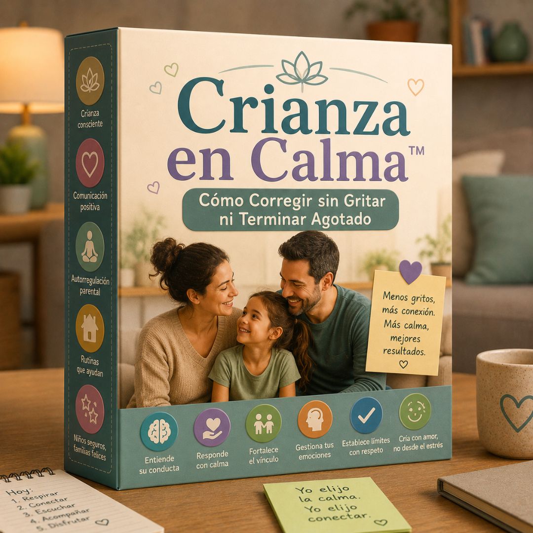 😇 Crianza en Calma™ — Cómo Corregir sin Gritar ni Terminar Agotado